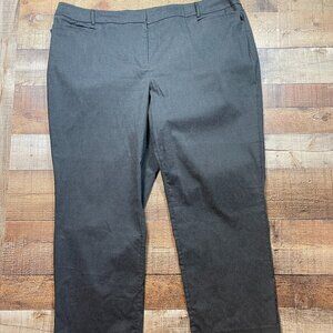 Lane Bryant Gray Dress Pants size 28 Average